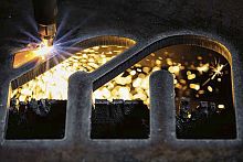Flame cutting machine for metalsheet metalISO