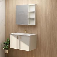 Contemporary bathroom cabinet HFL0603-8156NChomewoodenaluminum