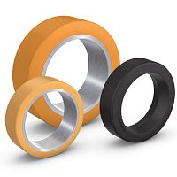 Industrial tire VULKOLLAN®for forklift trucks11"press-on solid
