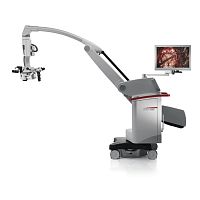 Neurosurgery microscope M530 OHXon casters