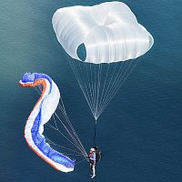 Cross parachute ORANGE CROSSreservesingle place