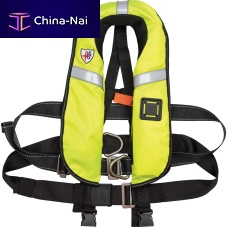 Self-inflating life jacket SKIPPER 150 CROCE ROSSA ITALIANA150 Nunisexwith safety harness