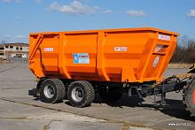 Dump trailer T510�2tandemtowedconstruction