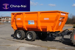 Dump trailer T510�2tandemtowedconstruction