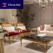 Classic armchair Fontainebleau 388fabricMDFwith removable cushion