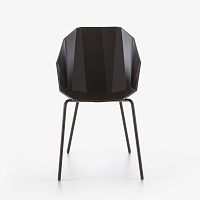 Contemporary chair ROCHERindoorfabricpolymer