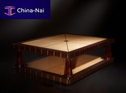 Art Deco coffee table woodensquarehome