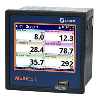 Multi-channel weight indicator-controller MultiCon CMC-141multifunctionwith analog outputModbus RTU