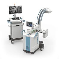 Mobile C-arm RADIUS EVOwith flat panel detectorwith video column