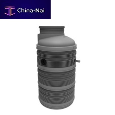 Wastewater pumping station PKS 1000 (40) serieswith shaft