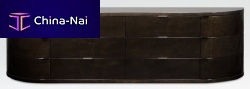 Contemporary sideboard CASTILLAmetalshagreenmaple