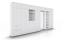 Office storage wall UNIVERSAL.PLUSlaminate