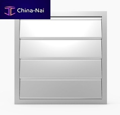 Aluminum ventilation damper 553Cfor pressure relieffor building