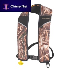 Self-inflating life jacket MAX-5® CAMO unisexfor fishing