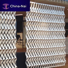 Removable partition PLECTERE fixedfabriccommercial