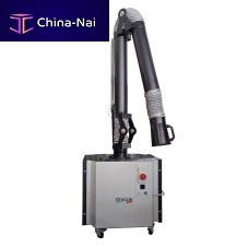 Mobile fume extractor ST-Action C5/C10weldingactivated carbon filterwith extraction arm