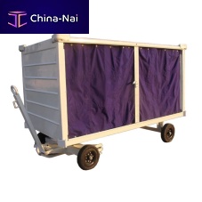 Curtain trailer HI-ABT-006 towedbaggagewith inertia braking