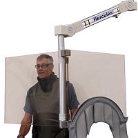 X-ray radiation shielding screen The Barricadeceiling-mounted0.50 mm