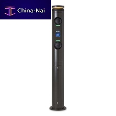 Lighting pedestal Ratio io7chargingfor docksaluminum