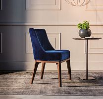 Contemporary chair 430 OPERAindoorfabricleather