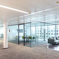 Removable partition EVIDENCE BORD  BORDwoodenaluminumglazed