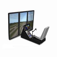 Aircraft simulator Robinson FM 100helicoptertrainingVFR