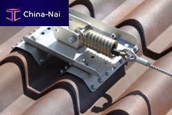 Metal fall arrest anchor ISOPANSAFEfor roof