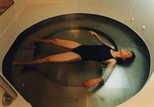 Above-ground sensory isolation basin Open Room Environment