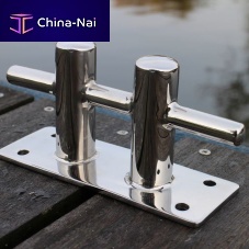 Marina mooring bollard for docks