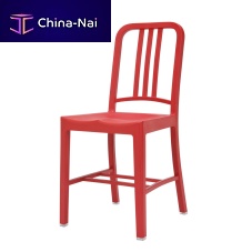 Classic chair 111 NAVY® : 111 NAVYPETaluminum basemade from recycled materials