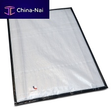 Thermal insulation mat polyester fibersilver-colored