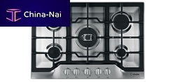 Gas cooktop TG 751 (IX) GH5 burnerbuilt-inwith knobs