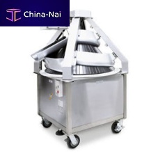 Conical rounder SMQ serieswith flour dispenseron casters