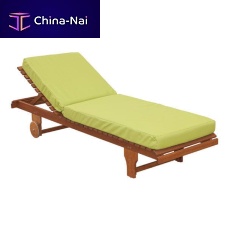 Contemporary sun lounger PACIFIC 600 SUN LOUNGERwoodengardenon casters