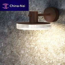 Contemporary wall light VENEXIAoutdoorbrassglass