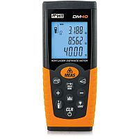 Laser distance meter DM 40portablewith LCD displayautomatic volume calculation