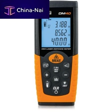 Laser distance meter DM 40portablewith LCD displayautomatic volume calculation