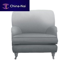 Traditional armchair ACADEMYfabricupholsteredgray