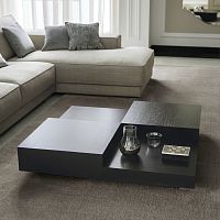 Contemporary coffee table LUKASwoodensquarefor hotel