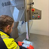 Safety bone band saw BladeStop K400-M-Rsupermarketindustrialwith fixed table