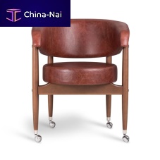 Contemporary armchair BEGleatherpolyurethane foamsolid wood