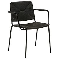 Contemporary chair STILETTOindoorropesteel base