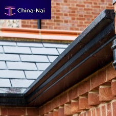 Aluminum roof gutter XL SERIESsemicircularsquaremaintenance-free