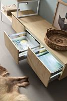 Contemporary bathroom cabinet NORDIC STYLE PRACTICALITYwoodenwall-mountedwith drawer
