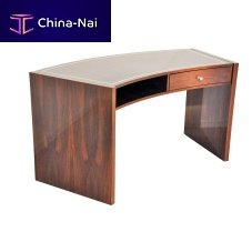 Art Deco desk OAM00553Macassar ebonypanel end