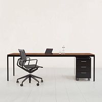 Contemporary work table THESISlaminateMDFoak