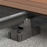 Metal raised floor pedestal VARIO FIX Systemadjustableoutdoorfor decking
