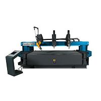 Robotic cutting machine COMBICUToxy-fuelplasmafor metal