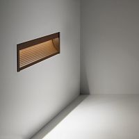 Recessed wall light fixture ITINERELEDlinearIP67