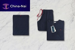 Aircraft cabin pyjamas cotton